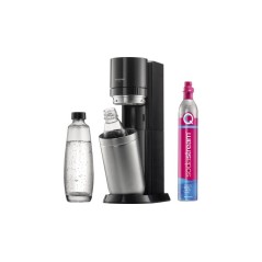 SodaStream DUO Sparkling Water Maker - Stylish Black - Create Refreshing Drinks at Home!